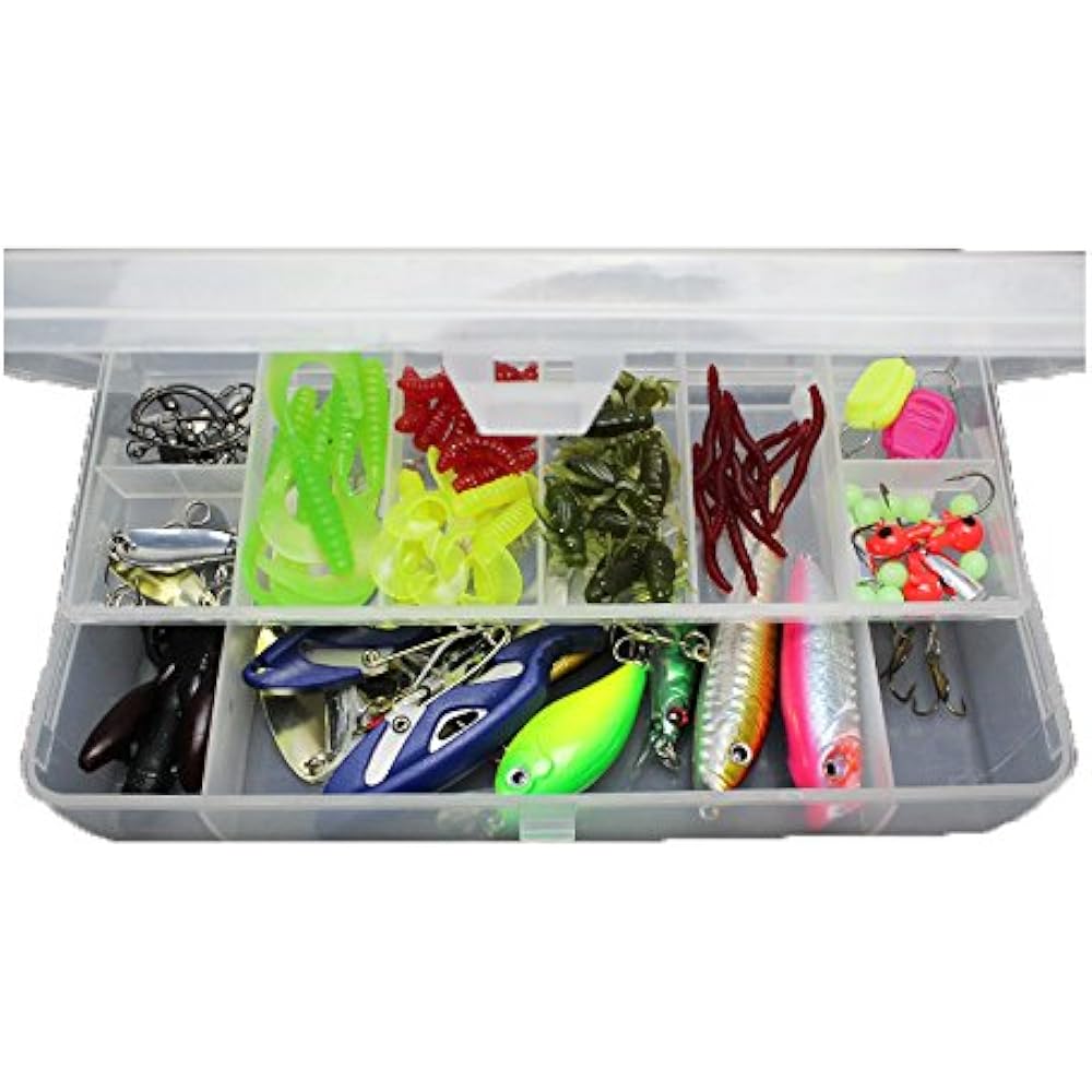 Fishing Lure 233Pcs 1 Set Freshwater Saltwater Trout Bass ...