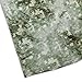 Sixother Womens Tie Dye Tunics Summer Casual Short Sleeves Tops V Neck Blouses, Army Green, Size M