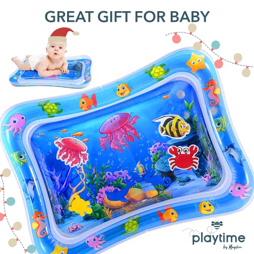 MAGIFIRE Playtime Baby Tummy Time Mat Inflatable Water Mat for Infants