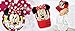 Disney Minnie Mouse Ears Baseball Hat for Girls Size 4-7 Kids Cap, Red, Toddler Age 2-4