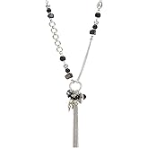 FULU AUTUMN Long Necklaces for Women Trendy Long Chunky Beaded Necklace Boho Fashion Costume Jewelry Mothers Day Gifts for Her