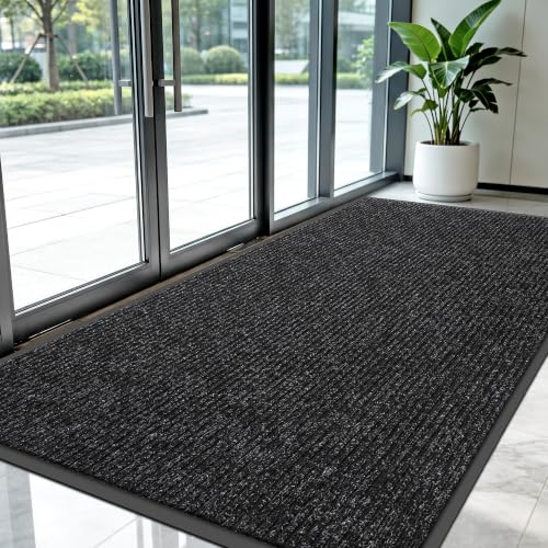 Cybstrax Front Door Mat, Heavy Duty Waterproof Commercial Floor Mat 3'x6' at Amazon