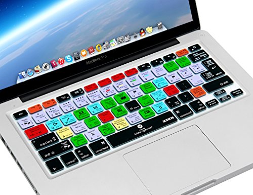 XSKN Adobe Lightroom Keyboard Silicone Skin Cover for MacBook Air 13, Pro 13, 15, 17 and Wireless keyboard