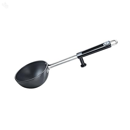 Prestige Hard Anodised Cookware Tadka Pan, 130mm, Black