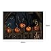 VKTECH Full Drill 5D DIY Diamond Painting Kit Halloween Pumpkin Round Rhinestone Embroidery Cross Stitch Craft Best Gift Room Decor 16x12 inch