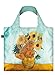 Loqi Store Vincent Van Gogh Vase with Sunflowers Harness Style Backpack