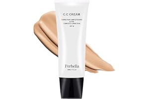 Perbella Cc Cream For Older Women,Perbella Cc Cream Self Adjusting For Mature Skin,Natural Finish, Suitable for All Skin Types