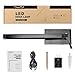 LED Dimmable Desk Lamp, OCOOPA Stylish Metal Office Lamp, Eye Protection Office Light, 7 Brightness Levels, Memory Function, Touch Control, 10W, 1000 Lumens, Piano Black