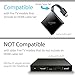 TotalMount Holder for Amazon Fire TV with 4 K Ultra HD with Smart Heat Management HDMI Cable Extension 0.6 m 3 Mounting Options Black