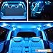 iBrightstar Newest Extremely Bright Wedge T10 168 194 LED Bulbs For Car Interior Dome Map Door Courtesy License Plate Lights,Ice Bluethumb 4