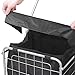 Wellmax WM99504 Nylon Grocery Utility Shopping Cart Liner with Lid, Black, Made Exclusively for WM99024S