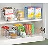 InterDesign-iDesign-Storage-Box-with-3-Compartments-Small-Plastic-Rack-Pantry-Practical-Kitchen-Organiser-for-Spices-and-Condiments-Clear-Set-of-1 iDesign 59830 Storage Box with 3 Compartments, Small Plastic Spice Rack for Kitchen and Pantry, Practical Kitchen…