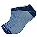 Enerwear 6P Pack Girl's/Women's No Show Socks Invisible Socks (9-11, Cyan_D385) primary