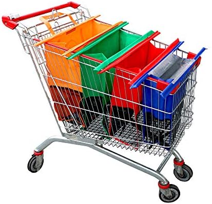 Reusable Grocery Shopping Cart Bags 