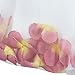 TIAOBU Baby Girls Flower Petals Tulle Formal Bridesmaid Wedding Party Dress Puce 9-12 Months