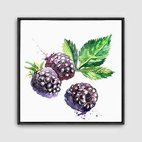 Framed Canvas Wall Art Vegetables Theme Design Canvas Prints Home Artwork Decoration for Living Room,Bedroom - 16x16 inches