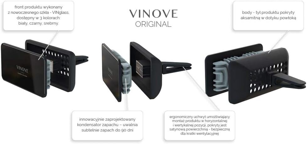 VINOVE 1710921 Air Freshener Original Silverstone Men`s, white - Image 3
