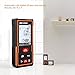 Laser Distance Measure, Meterk 131 Ft M/In/Ft Laser Distance Meters with Non Mute Function Large LCD Backlight Display Measure Distance,Area and Volume,Pythagorean Mode Battery Included