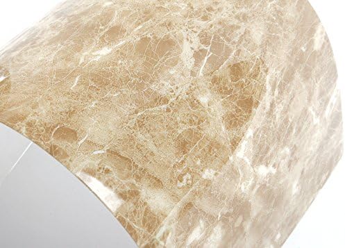 Peel and Stick Granite Pattern UV Coating Decorative PET Tile Dry Erase Board EP-103 : 23.62 inch X 11.81 inch, Thickness 1.0mm