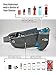 Fitters Niche Hydration Belt Water Botter Holder Carrier, Lightweight Hydration Waist Pack Size 25