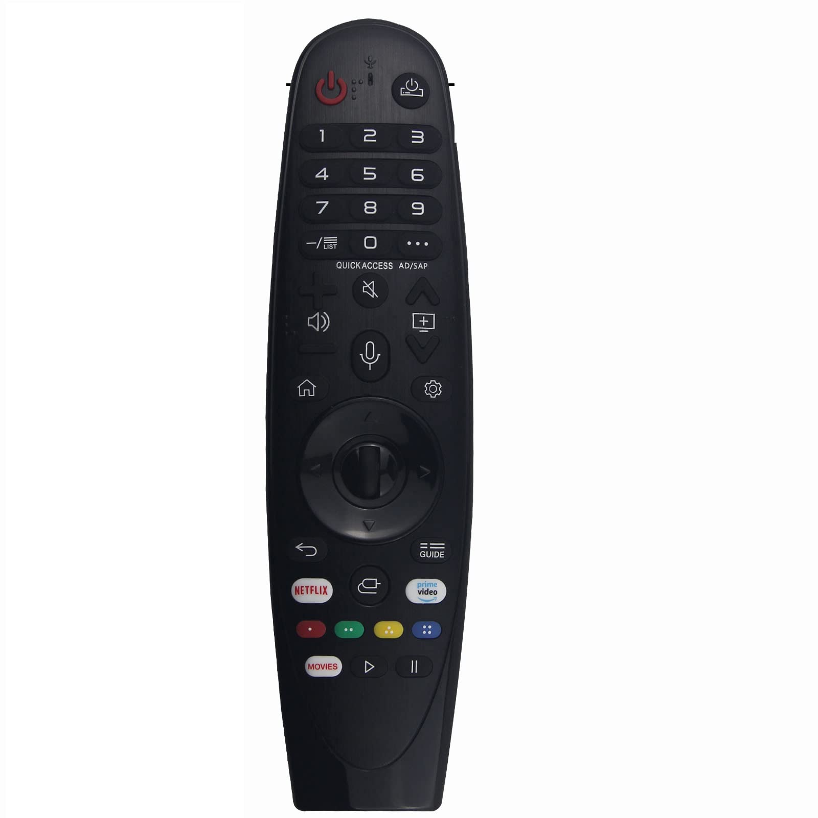 LICHIFIT Remote Controller Replacement Without Voice for LG TV AN-MR20GA