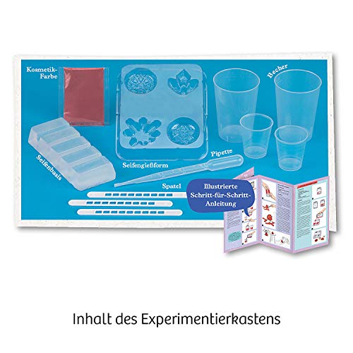 KOSMOS 657925 Kristall-Seife, Schöne Seifen selbst gießen und gestalten, DIY Seifen selbst herstellen, Experimentier-Set… – Bild 4