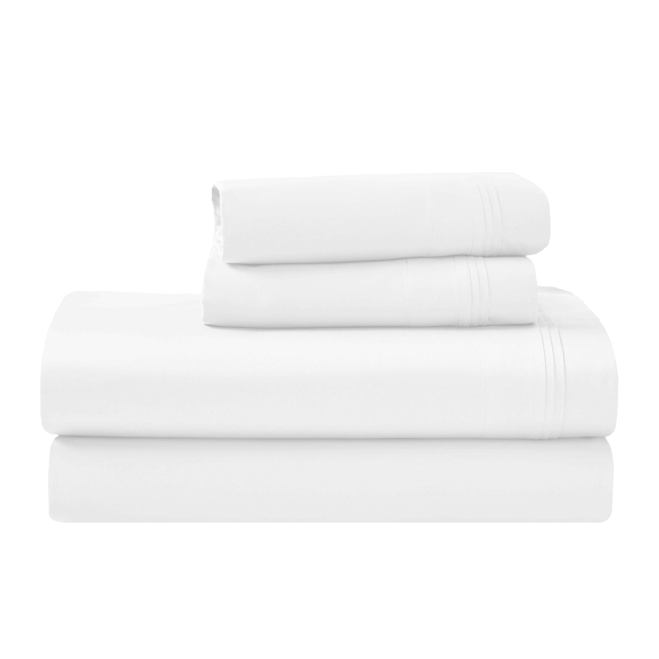 Photo 1 of **********THIS IS ACTUALLY SALMON COLOR***************
Superior Egyptian Cotton 4 Piece Sheet Set, Luxury 1000 Thread Count, Modern Design, Sustainable Sheets, Ultra-Soft Basics, Solid, Deep Pocket Fitted Sheet, Flat Sheet, Pillowcases, King, White
