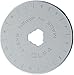 OLFA 1079062 RB45-2 45mm Straight Edge Rotary Blade, 2-Pack