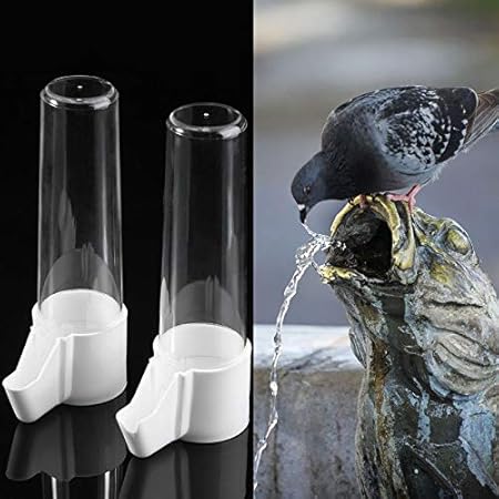 Amazon Com Verbena Hot Bird Feeding 2pcs Pet Bird Feeder