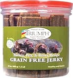 Triumph Dog Turkey, Pea, & Berry Grain Free Jerky, 24-Ounce
