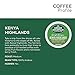Green Mountain Coffee Roasters Kenya Highlands Keurig Single Origin K-Cup Pods, Medium Roast Coffee, 54 Count