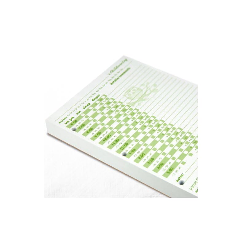 Baby Daily Tracking Log – Childcare Activity Journal Notepad