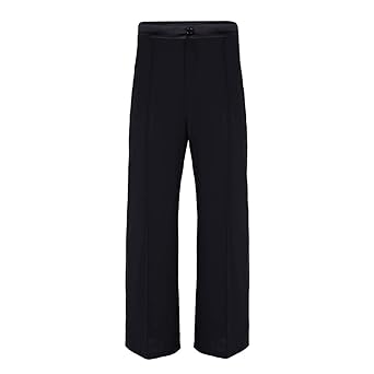 dPois Herren Hose Schlaghose Lange Hosen Pants Glockenhose Männer Tanzhose Latein Tango Modern Salsa Trainingshose Seitenstre