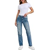 Judy Blue Mid Rise Contrast Wash Destroyed Dad Jeans, 32" Inseam