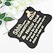 WINOMO Shhh Sleeping Baby Door Sign Do Not Disturb Hanger Sign Baby Room Hanging Wooden Decorative