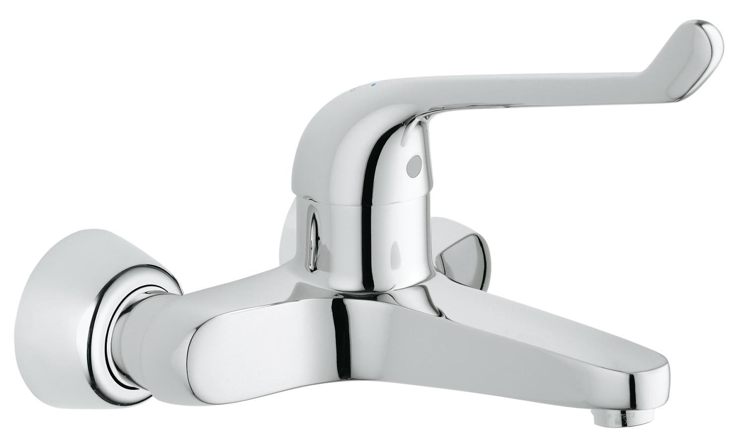 GROHE 32795000 Euroeco Single Sequential Single-Lever Basin Mixer Tap