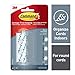 Command Round Cord Clips, Clear, 4-Clips (17017CLRES) primary