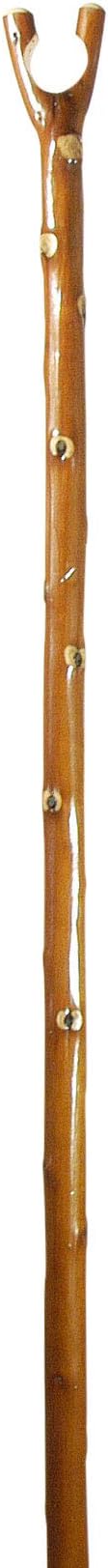 Chestnut Hiking Thumbstick Country Walking Stick Custom Finish
