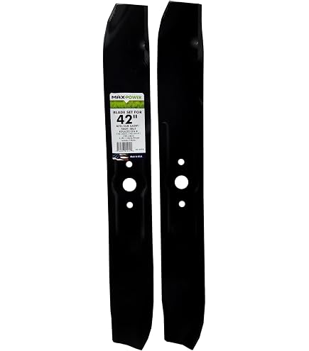 3 Mower Blades For Cub Cadet 46" Deck – Fits 742-3011, 742-3015, 759-3818, 759-3821, 759-3822 – Made In USA