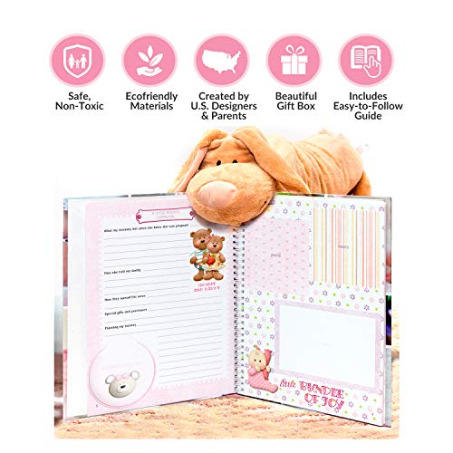 image for Le Grand Trading Newborn Baby Memory Book for Boy or Girl (First Year 