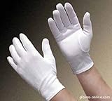 Children's White Cotton Parade Gloves - Sold by Pair