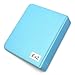 EvZ 64 Pockets Photo Album for Mini Fuji Instax Polaroid & Name Card Blue