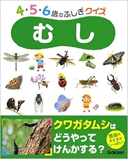 むし 4 5 6歳のふしぎクイズ 岡島秀治 久保秀一 しぶたにゆかり 本 通販 Amazon むし 4 5 6歳のふしぎクイズ 岡島秀治 久保秀一 しぶたにゆかり 本 通販 Amazon