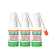 Dr. Harold Katz TheraBreath Fresh Breath Throat Spray, 1oz (Pack of 3)