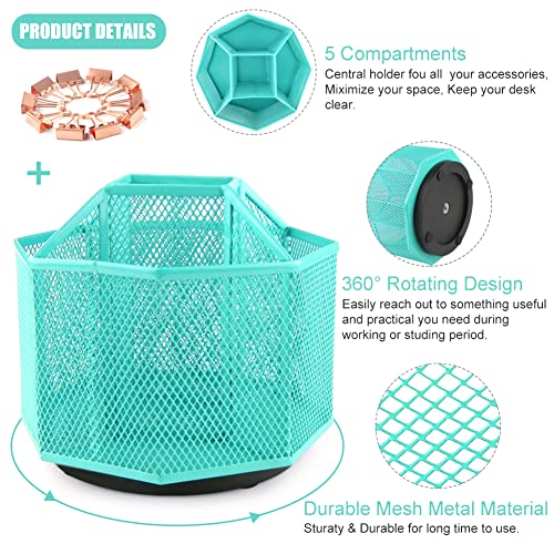 Rotating Pencil Holder Pen Holder for Desk 360 Degree Rotating Pen