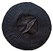 Always Eleven Satin Lined Knit Beret Hat (Black)