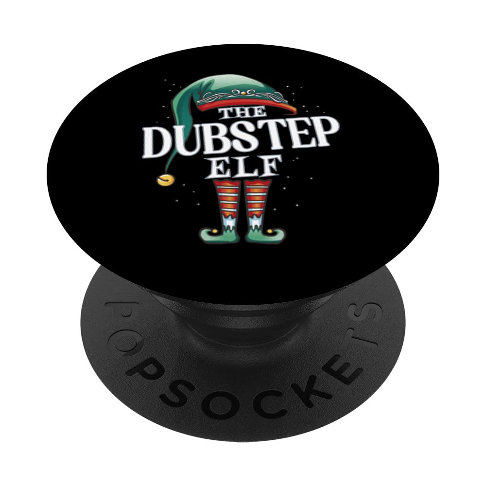 Dubstep Elf Christmas Group Xmas Pajama Party PopSockets Swappable PopGrip