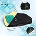 Essential Goodies Orthopedic Gel Seat Cushion for Coccyx, Tailbone, Sciatica, Lower Back, Lumbar Support- Non-Slip, Thick Comfort Pillow-Pad for Driver Car Seat, Office Chair, Wheelchair-Portable, Pad