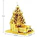 2016 Microworld 3D Metal Puzzle Russia The Church of the Transfiguration Building Model J028-G DIY 3D Laser Cut Assemble Jigsaw Toys - Gold
