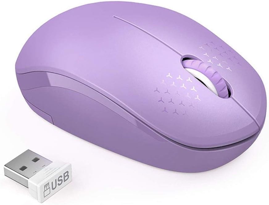 Angleba Stylish design Mini Wireless Mouse Silent Click 2.4G Mouse